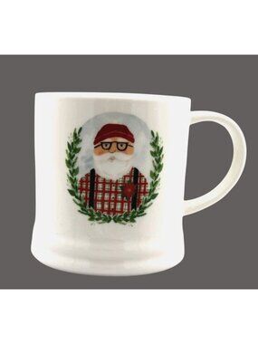 Lumber Jack Santa. Threshold Christmas Mug